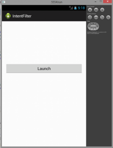 Intent Filter Example In Android - Sanfoundry