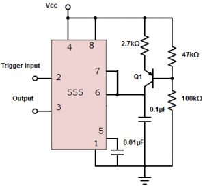 555 Timer as a Monostable Multivibrator Questions and Answers - Sanfoundry