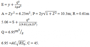 Specific Energy - Fluid Mechanics Questions And Answers - Sanfoundry