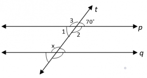 Parallel Lines and Transversal 2 - Class 9 Maths MCQ - Sanfoundry