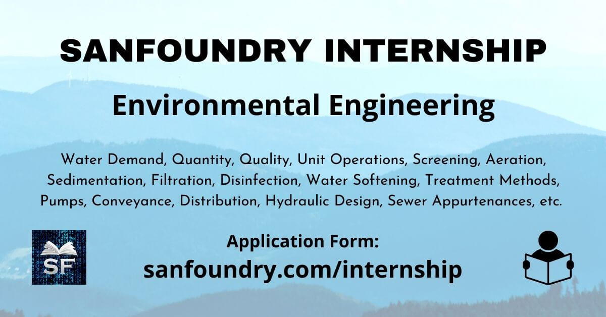 Environmental Engineering Internship Sanfoundry