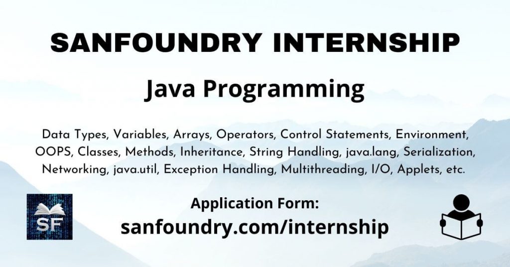 Java Programming Internship Sanfoundry