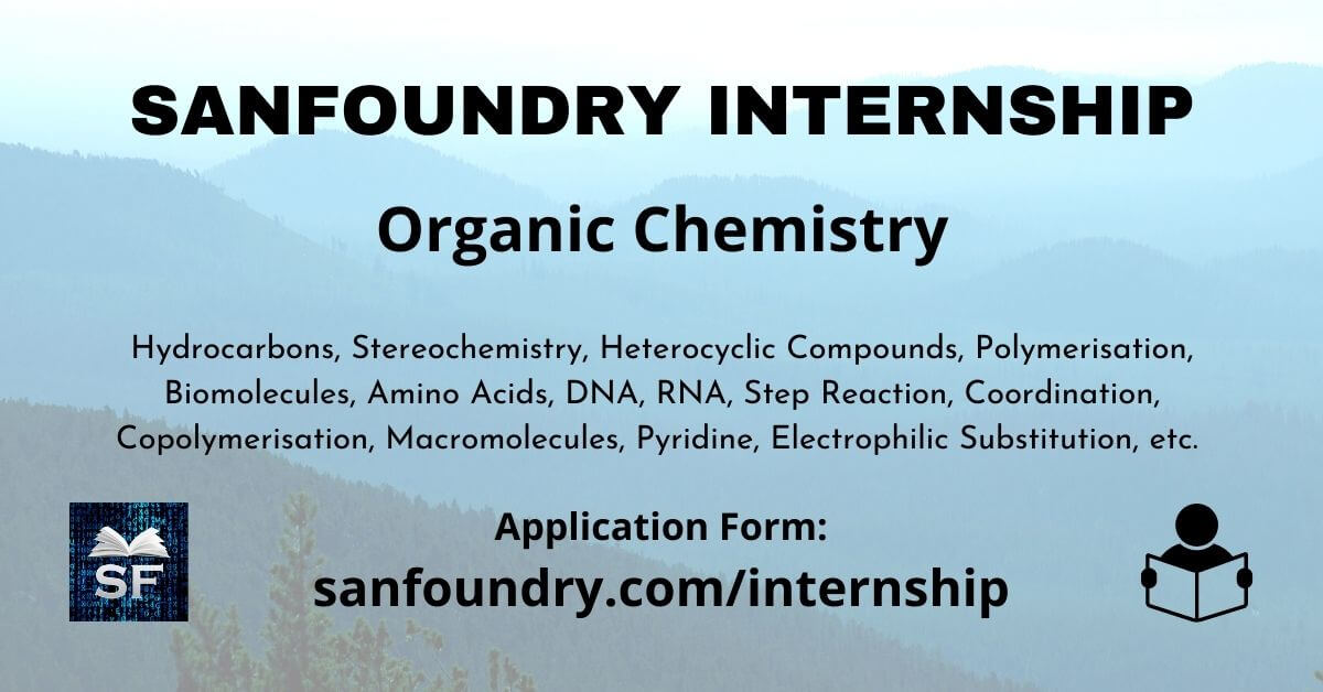 Organic Chemistry Internship Sanfoundry