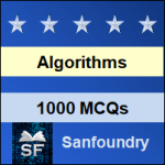 DAA MCQ (Multiple Choice Questions) - Sanfoundry