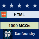 1000 HTML MCQ (Multiple Choice Questions) - Sanfoundry