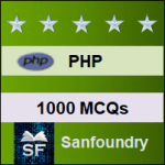 1000 PHP MCQ (Multiple Choice Questions) - Sanfoundry